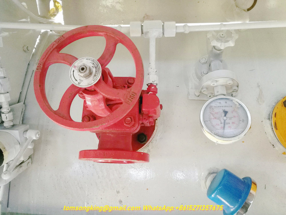 ISO Liquid Chlorine Tank ISO Container for Road Transport Liquid Cl2 Un1791