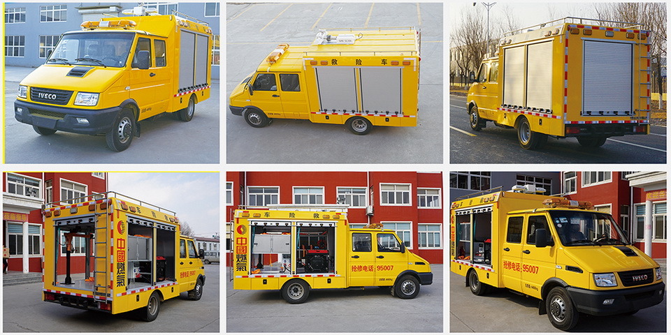 Iveco Emergency Vehicles with Power Generation Lighting Lamp Customizing