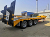 3 Germany BPW 14t Axles Low Bed Trailer 60 Tons Customizing with 20FT Container Locks (12.8*3*3m) CIF Momombasa