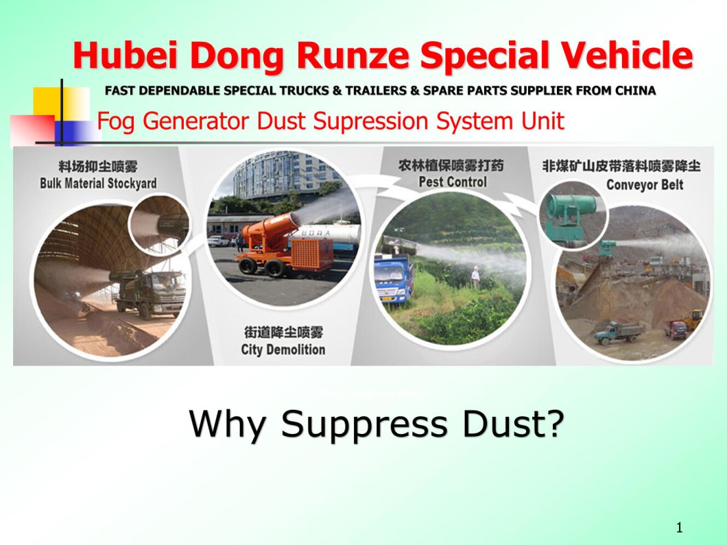 Fog Cannon with Fog Generator Dust Supression System Unit (Sprayer Water Mist 50m-200m Citywide Disinfection Cannon, Sterilization Spray Machine)