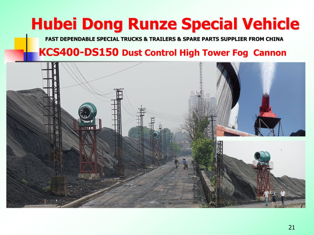Fog Cannon with Fog Generator Dust Supression System Unit (Sprayer Water Mist 50m-200m Citywide Disinfection Cannon, Sterilization Spray Machine)