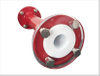 Anticorrosive Steel Lined Plastic PTFE, LLDPE Pipe (Three / 4 Way Elbow Pipe) Use for Sulfuric Acid Hydrochloric Acid HCl, Naoh, Naclo,