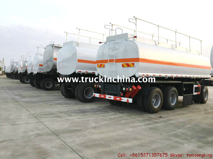 2-3 Axles 10t-25t Drawbar Tank Dolly Trailer (Tractor Truck Tow Full for Fuel/Water/Oil/Diesel Trailer Pup Tanker)