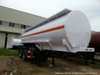 2 Axles Dilute Sulfuric Acid Tank Trailer Dangerous Acid Tank Trailer (DUAL AXLE ACID TANKER SEMI TRAILER 32T Bogie type suspension)
