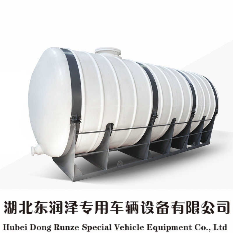 HCl Acid Liquid Transport Tanks for Truck Lorry Customizing 5m3 - 25m3 (Truck Mounted Tank body Carbon Steel inner Lined LLDPE)