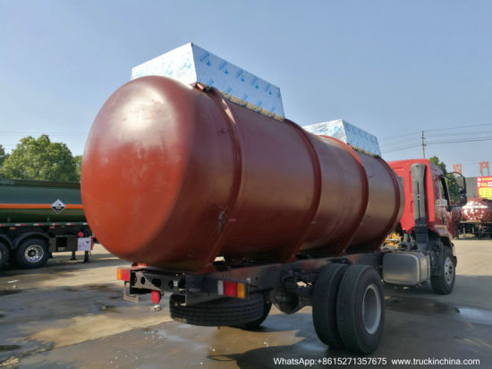 Customsing VAC Acid Sewage Tanker Tank Body- Lined PE for Liquid Chemical Wast 4m3-22m3 (1000USG-6000USG)