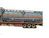 20FT Tank Container for Hydrochloric Acid, Sodium Hypochlorite Road Transportation 21cbm Export to Vietnam