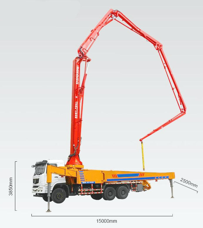 Truck Mounted Concrete Pump 34m-35m