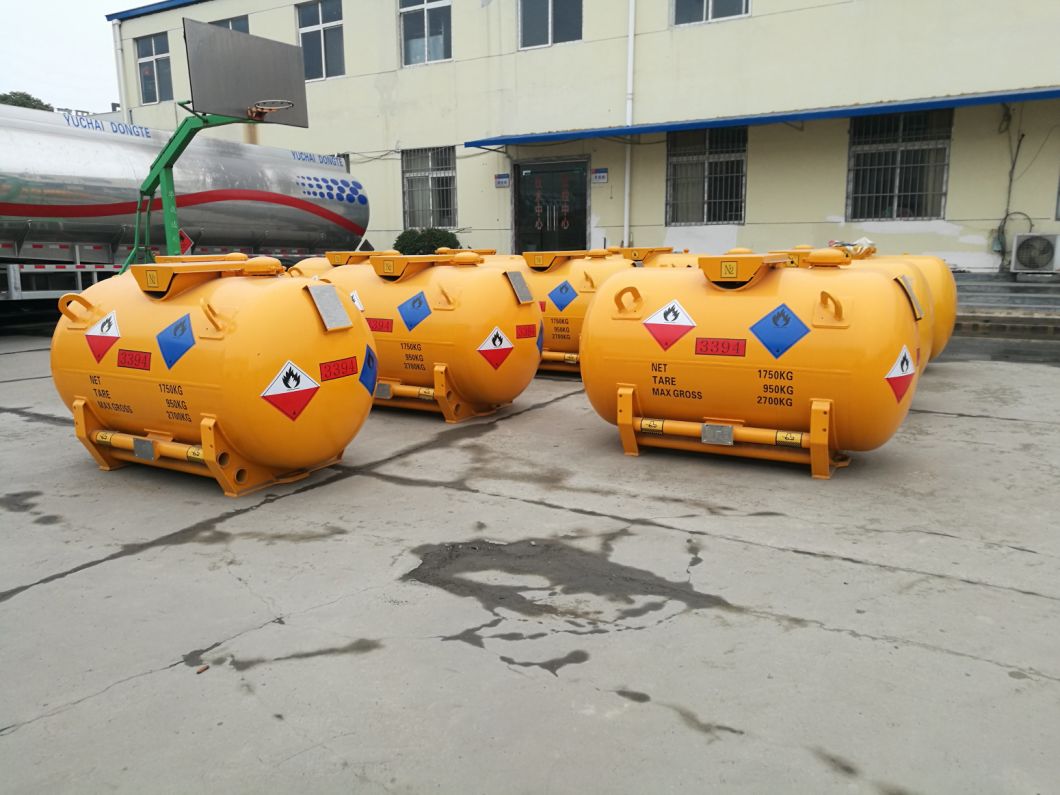 Alky Portable Tank T21 Tank Capacity 1750L Un3394 (C6H15Al Portable Tank Container)