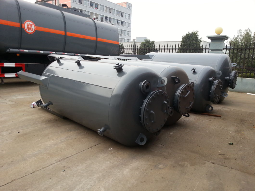 Hydrochloric Acid Storage Tank (Steel Lined LLD PE 16mm) -20000L for Storage Bleach, Raw Mixed Acid, Ferric Chloride, Oilfield Chemicals, Corrosive Wastes