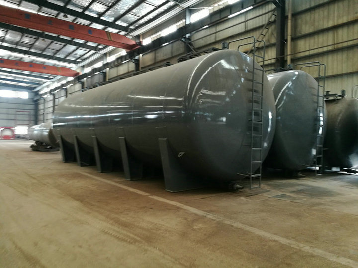 Customizing Checmial Acid Storage Tank 60 M3 Steel Lined LLDPE Tank Used to Contain: HCl (max 35%) , Naoh (max 50%) , Naclo (max 10%) , PAC (max 17%) , H2so4