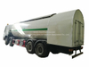 LPG Bobtail Tanker Truck HOWO 12 Wheels Drive 30cbm Tank Mounted with LPG Pump computer Dispenser