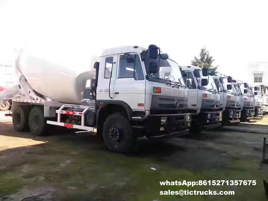 Transit Mixer Tank Truck Mounted with 10m3-18m3 Mixer Drum Right Hand Drive Optional