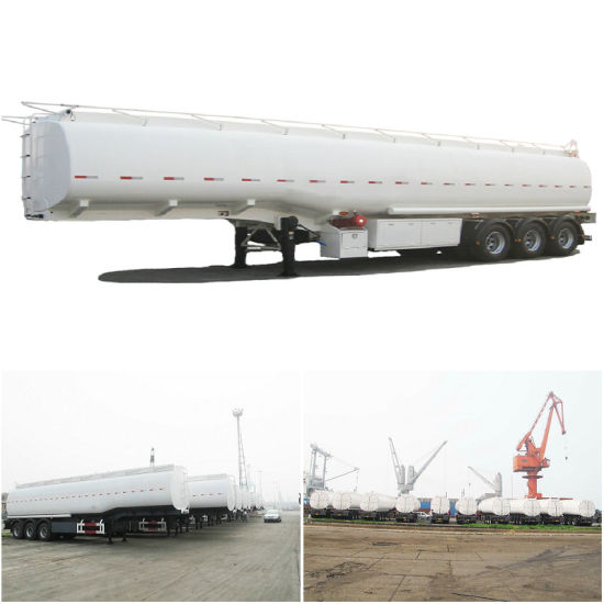 45000L~60000L Steel 3 Axle Tanker Semi-Trailer