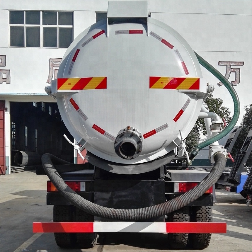 Sinotruk HOWO 10 Wheels VAC Tanker Sewage Sludge Truck with 16000L 18000L Septic Tank Rhd or LHD 6X4 /6X6