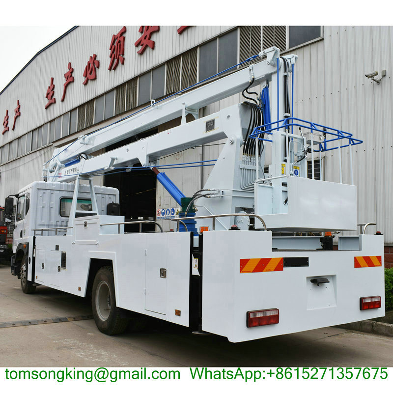 Dongfeng King Run 22-24m Overhead Working Truck Option 4X2.4X4 LHD. Rhd