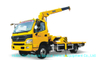 Foton Recovery Roll Back Flatbed Wrecker or Wheel Lift Wrecker with Broken Car Carrier for Towing Truck 5ton Optional 4X4 Offroad Awd Integrated Lift 3ton