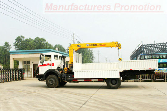 Beiben 4X2 Truck Mounted 5t Crane
