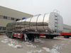 Drz Ammonium Nitrate Emulsion Tank Semi Trailer Insulated Cladding Stainless Steel Shell 27.3cbm Un2426