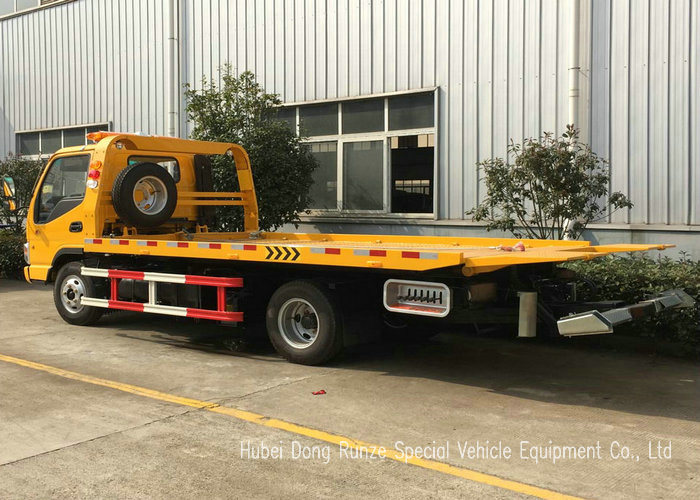 JAC 5ton Small Roll Back Flatbed Wrecker LHD 4X2 Rolling Back Recovery Euro 5.6 Engine