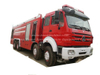Beiben 3138 8X4 Water Foam Fire Truck, Water Tank 9000L, Foam Tank 2660L Optional All Wheel Drive Offroad 8X8 LHD. Rhd)