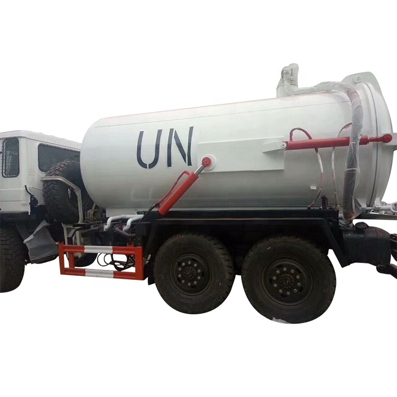 Dongfeng Sewage Tanker Truck 18000liters VAC Tank for Sewer Sucking Septic LHD. Rhd 6X4.6X6