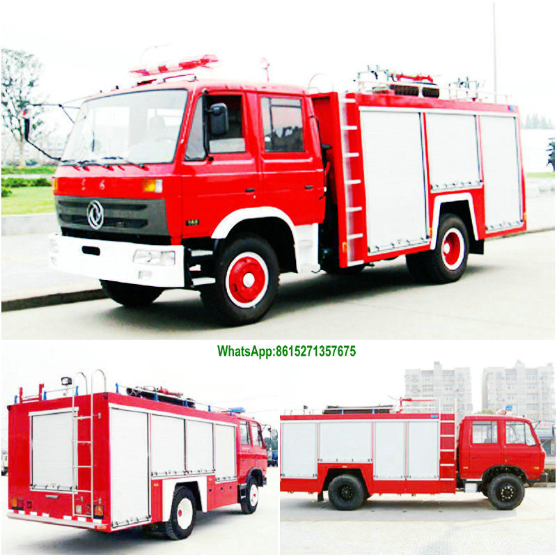 Dongfeng 5500L~8000L Water Fire Fighting Truck Factory Direct Selling