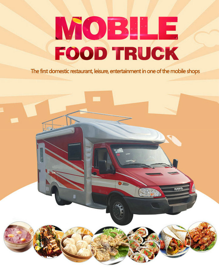 Iveco Diesel Luxury Mobile Kitchen (Catering Trucks)