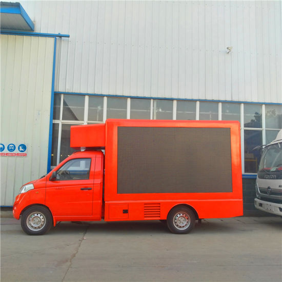 Mini P4 LED Display Truck Foton LED Billboard Van