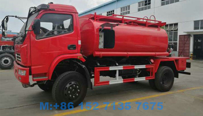 Dongfeng 4X4 Offroad Fuel Bowser for Express Refueling Fuel Diesel with Oil Tank 5000 Liters