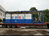 Skid 500 Bbl Frac Tank Steel Lined PE for Oilfield Chemical Contain (Skid With Motor Pump and Reactor Motor Stirring For Mxing HCl Hydrochloric Acid)