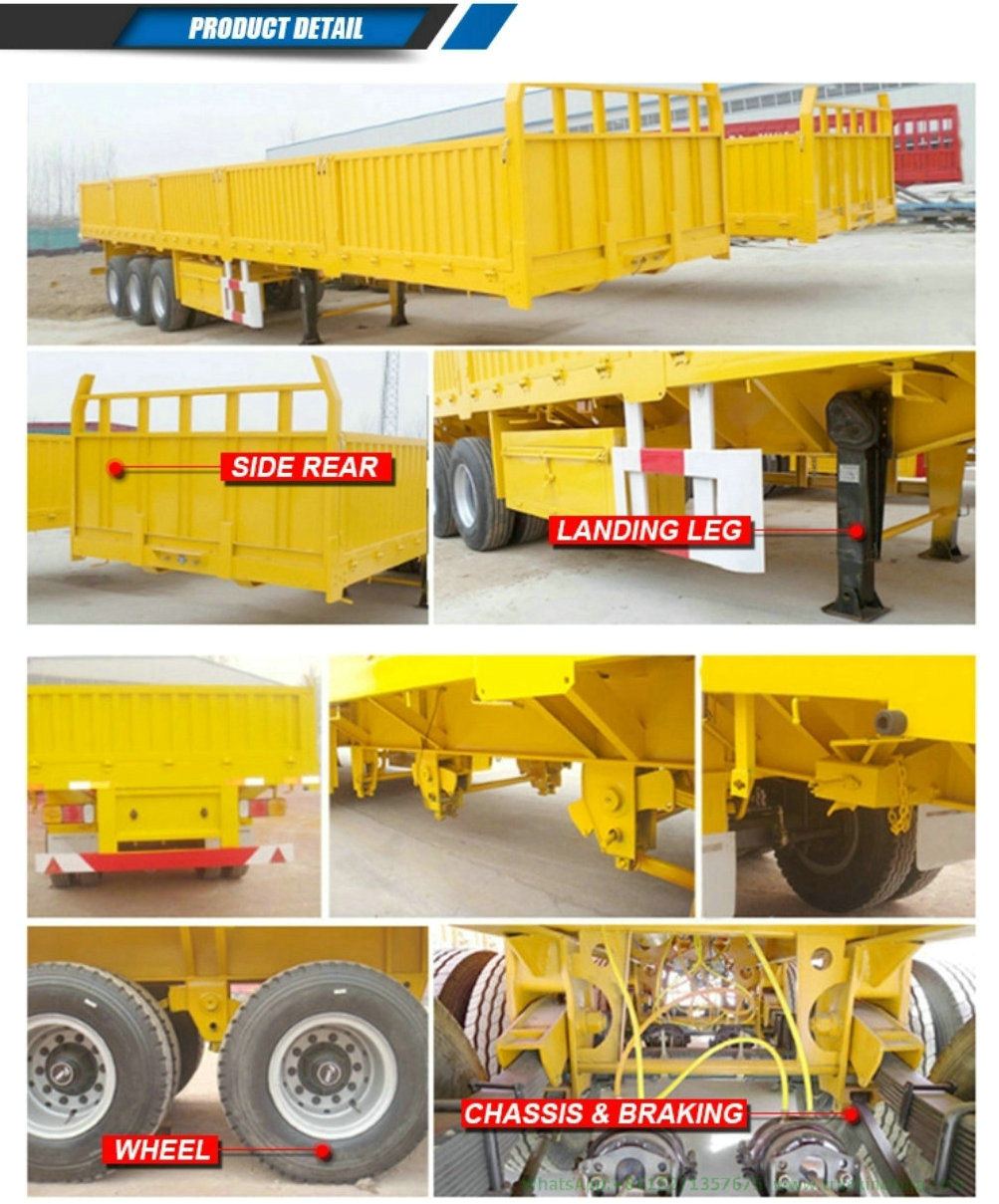 Full Cargo Trailer 3axles Dolly Lorry