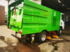 HOWO Small 5 Ton Vacuum Road Sweeper Truck With 4cbm Garbage Dustbin 1cbm Water Tank