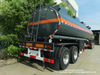2 Axles PE Liner HCL Hydrochloric Acid Tanker Transport Trailer 3 Compartments 27MT