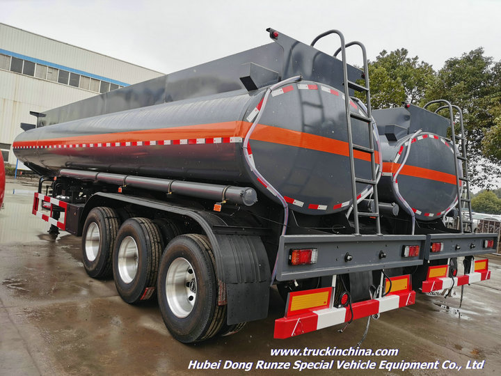 lined PE HCL hydrochloric acid tank trailer (10)