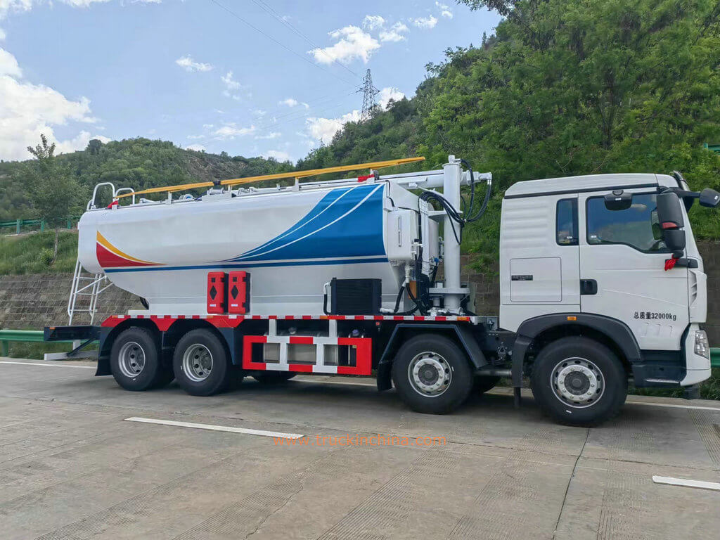 explosive on-site mixing truck (19)