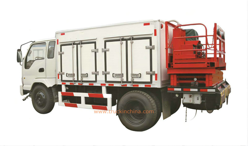 Customize JAC / DFAC / ISUZU Underground Explosive Charging Vehicle