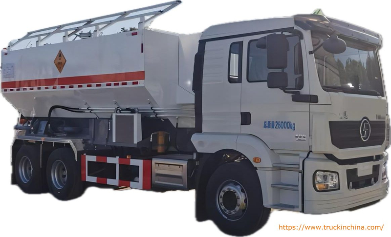  Customize SHACMAN Bulk Emulsion Explosive ANFO Truck for Wet Borehole Blasting