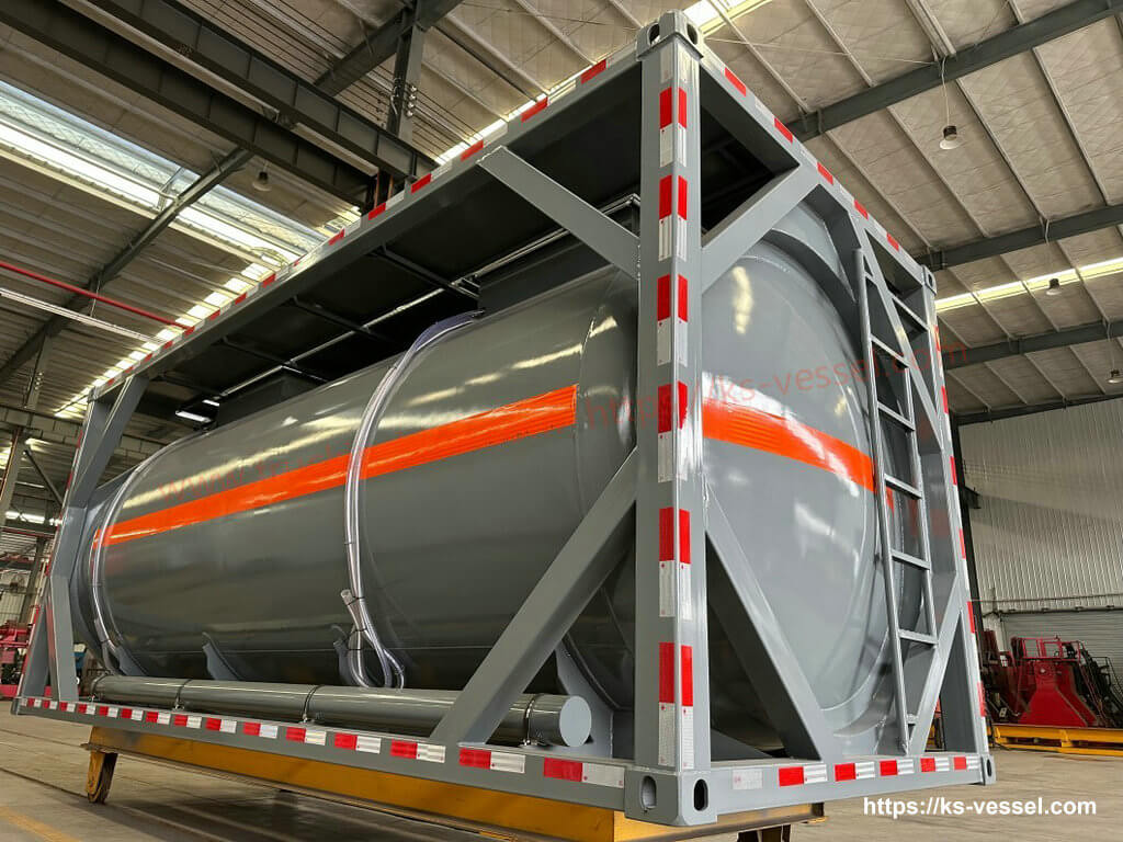 T7 T8 ISO Tank for UN2014 H2O2 HYDROGEN PEROXIDE ( KOH POTASSIUM HYDROXIDE) (43)
