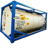 20FT T7 T14 ISO Tank Containers 17.5KL for UN 1830 Sulfuric Acid 93% Q235B Lined PE (Offshore)