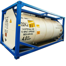20FT T7 T14 ISO Tank Containers 17.5KL for UN 1830 Sulfuric Acid 93% Q235B Lined PE (Offshore)