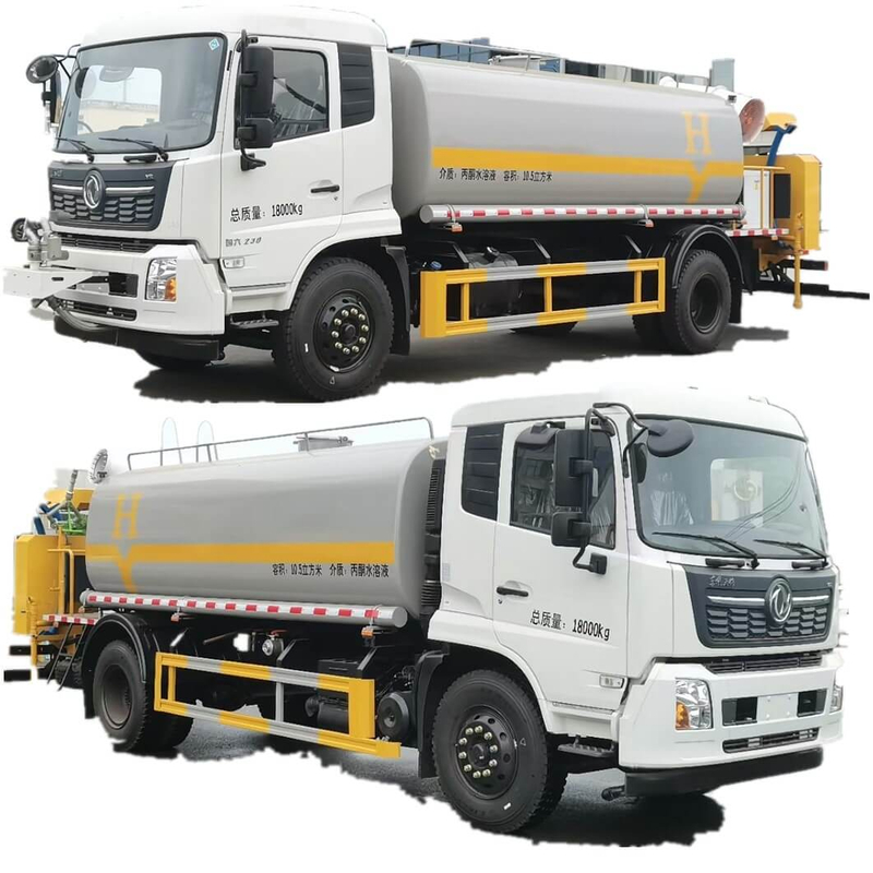 KingRun Multifunction Dust Control Water Tanker Truck Mounted Attenuator TMA 70KM Buffer Fog Cannon 
