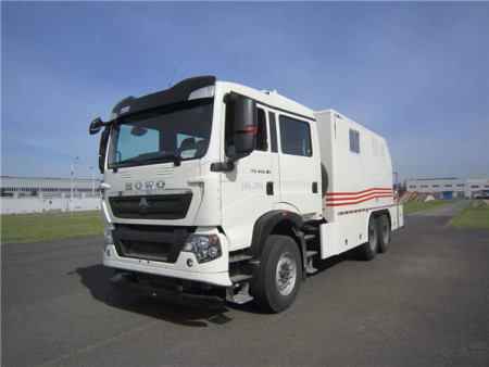 HOWO 6x4 Logging Truck with Crane