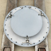 HCl Acid Chemical Tank Manhole Cover Steel Lined Plastic PE