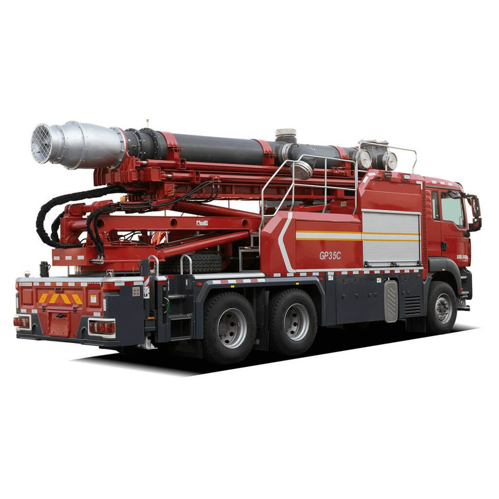 SITRAK Vertical Drainage Pump Rescue Truck 3500m3/h 