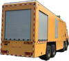 HOWO Truck Mounted Power Supply Vehicle with 1200KW Generator 