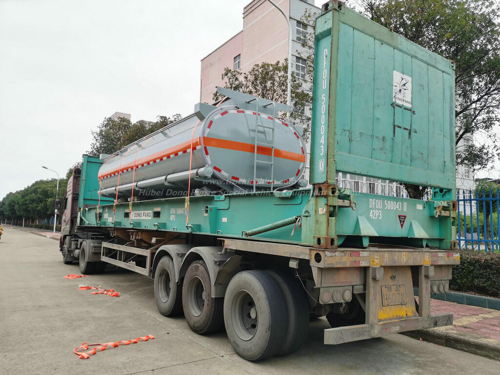 Steel lined PE tank HCl Tankers (58)