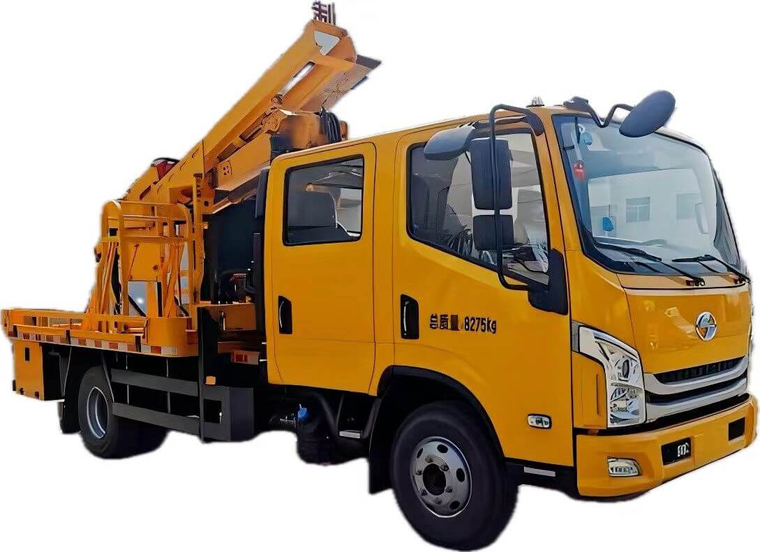 Customize SAIC YUEJIN Piling, Pulling Pile, Guardrail Repair Trucks