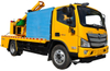 Customize FOTON Guardrail Post Driving Maintenance Truck with Drilling Device Screw Air Compressor And Hydraulic Pile Hammer 