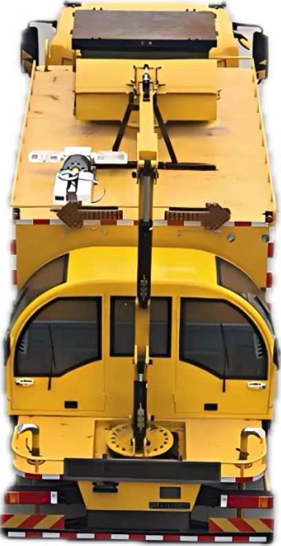Dongfeng Guardrail Tunnel Wall Cleaning Truck (8.5 M3 Water Tank)
